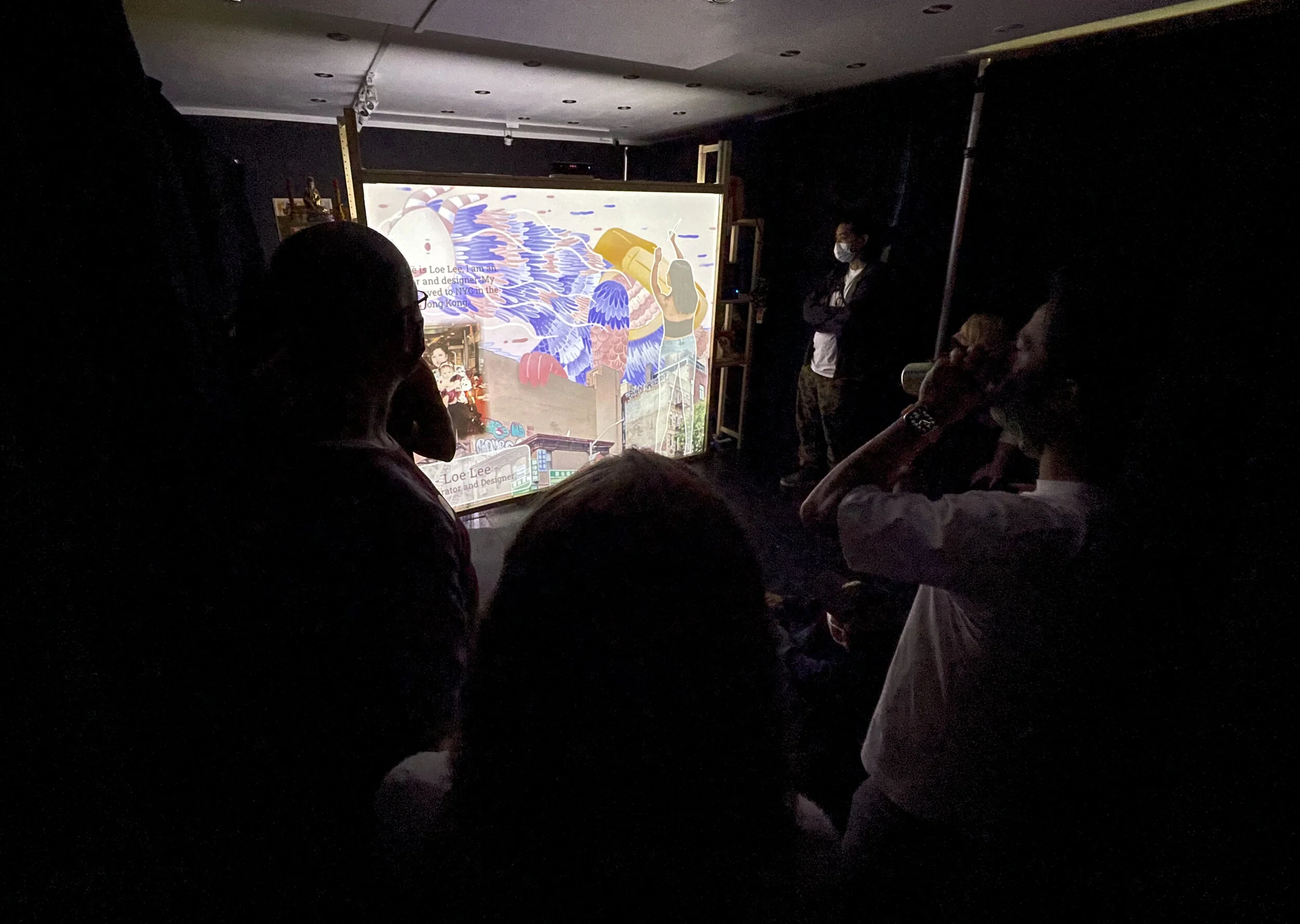 Opening night viewing 10/17/21