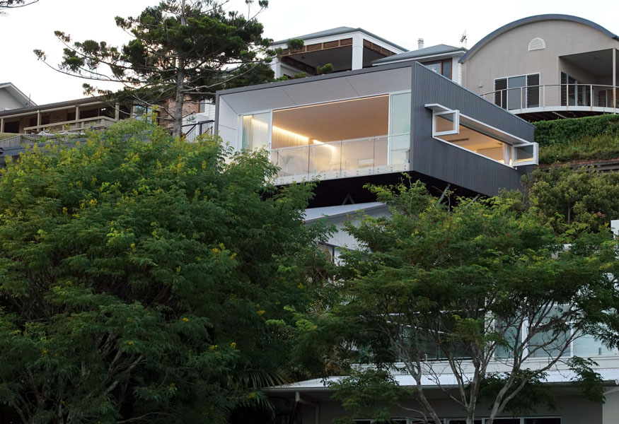 North Avoca Studio from Street Level