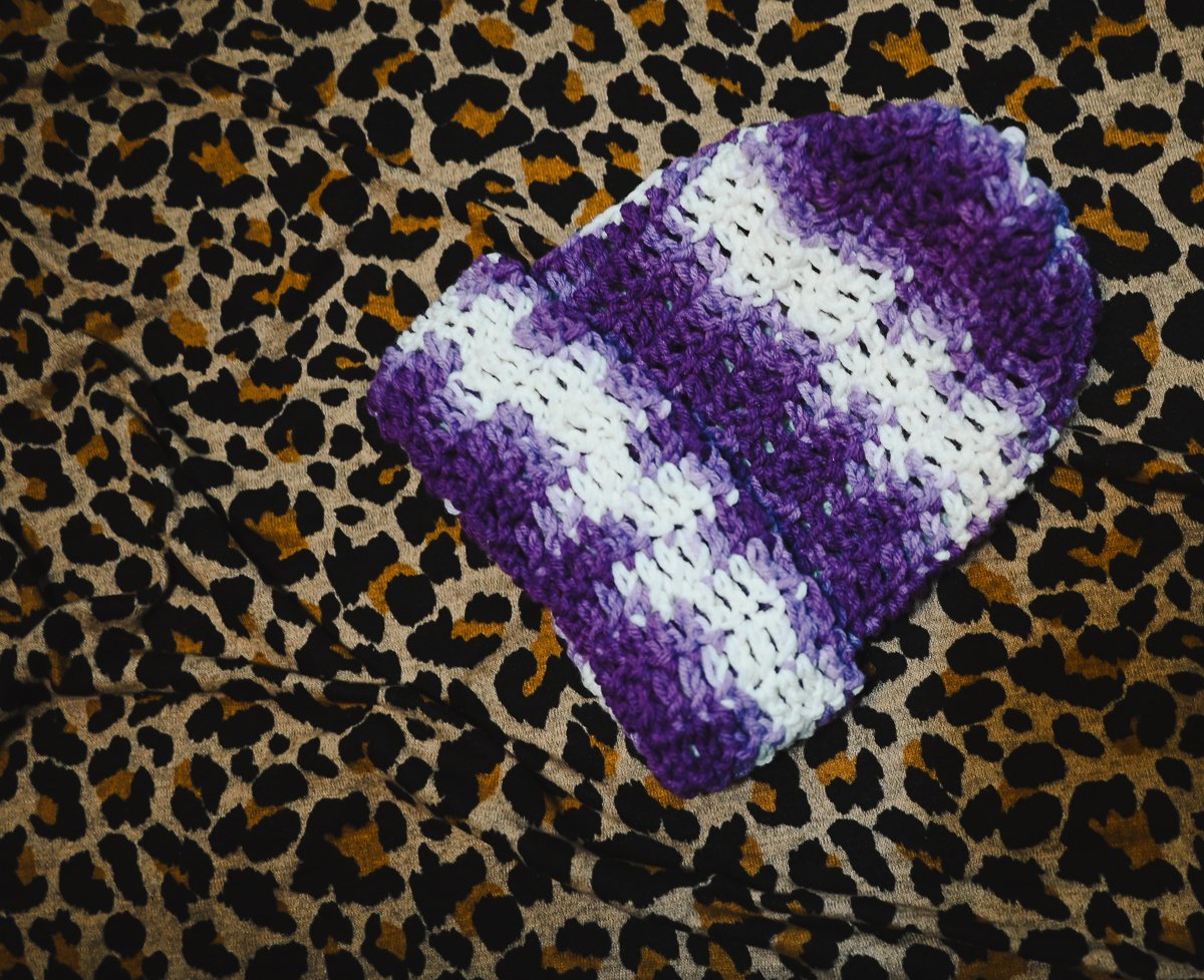 Small Purple Beanie