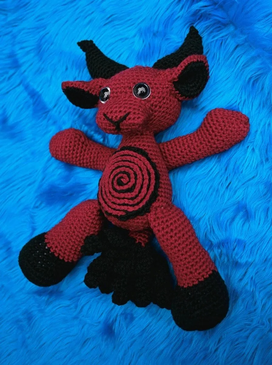 Red/Black Goat Dude