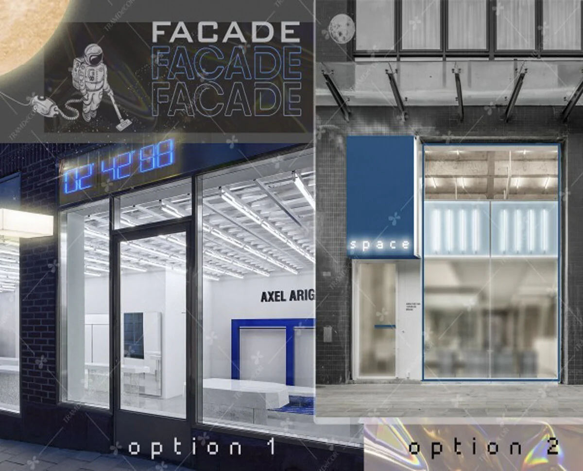 CONCEPT THIẾT KẾ SHOP LẤY CẢM HỨNG TỪ VŨ TRỤ