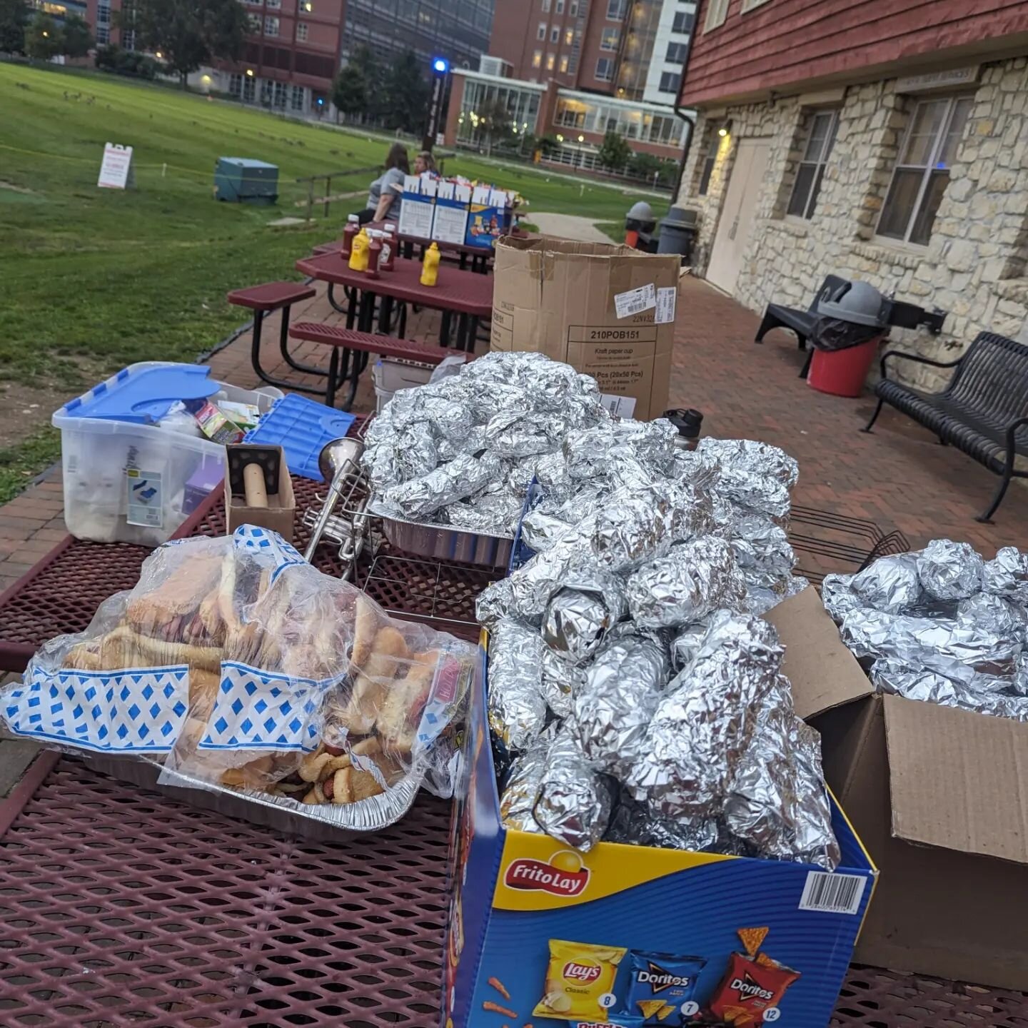 Last night our brothers cooked up some hot dogs for our final summer session!
Good luck to everyone as you look towards tryouts this weekend!