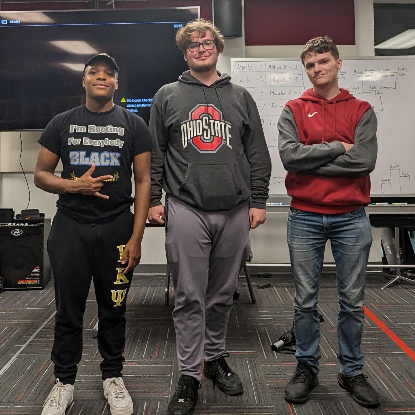 We had tons of fun with our Mario Kart Tournament last night!
Here were our podium finishers!!