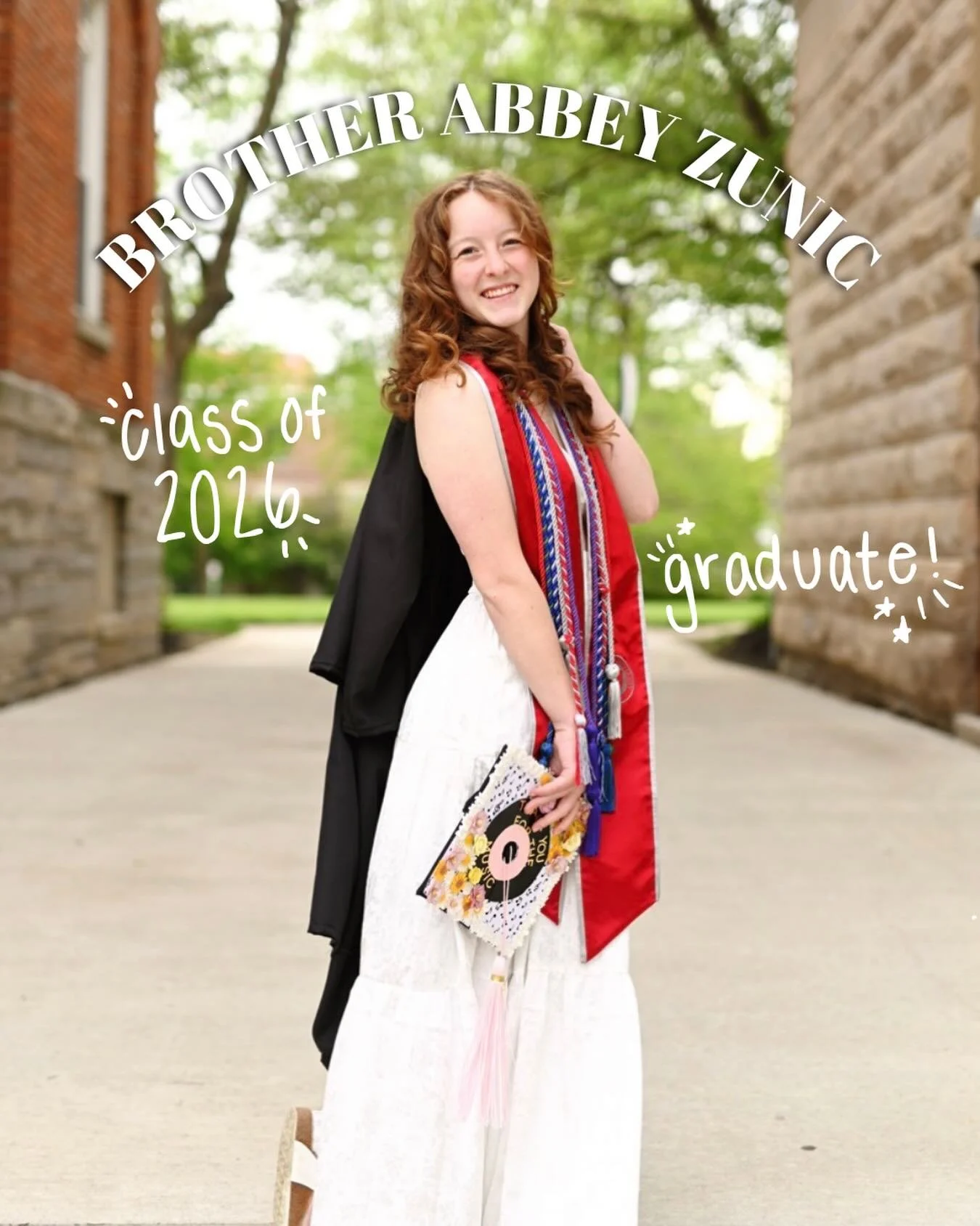Congratulations to Brother Zunic on graduating Summa Cum Laude from The Ohio State University with a BME in Music Education! Her postgrad plans include returning to TBDBITL for one more year as X Row head squad leader, then becoming a music director!