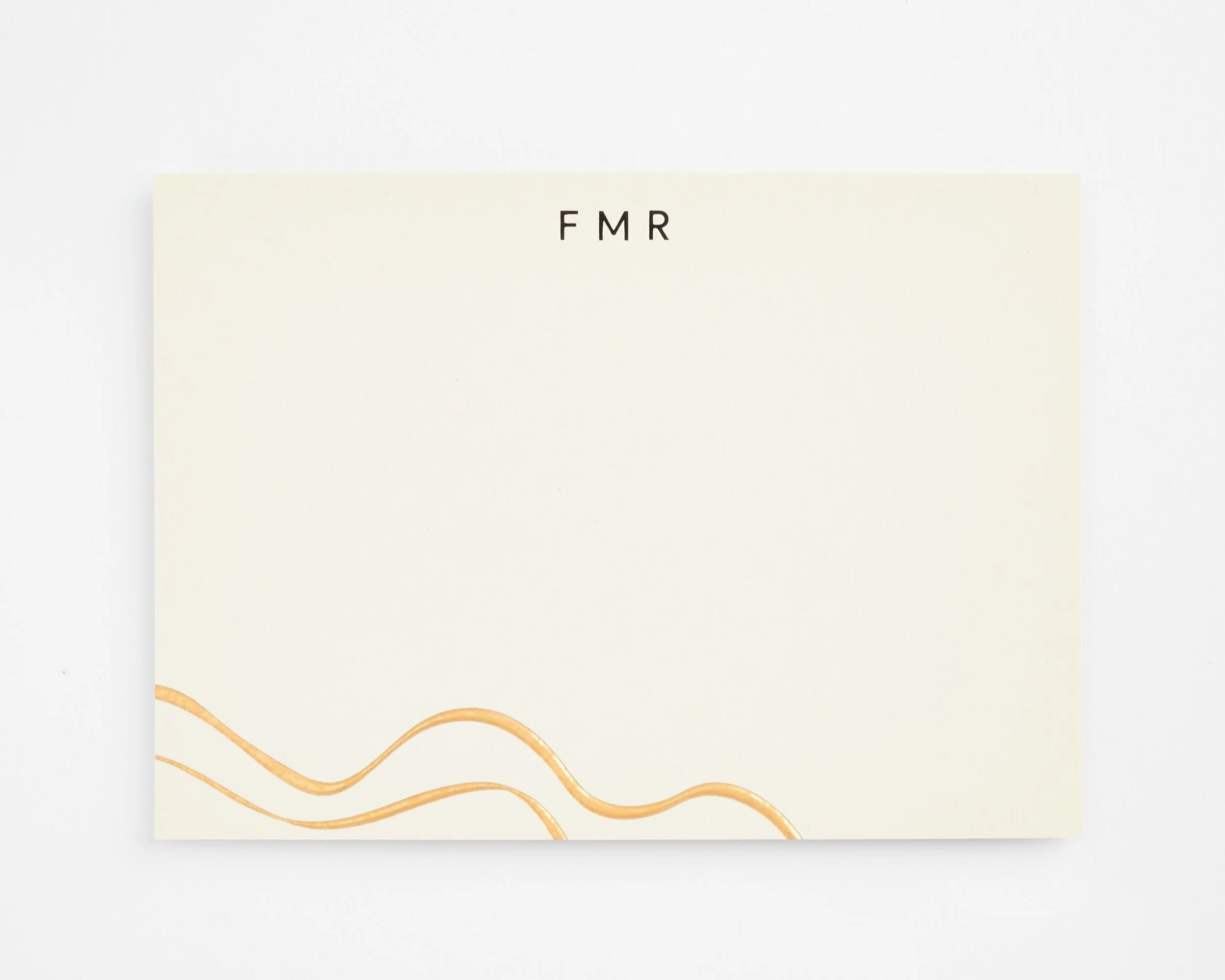 Leopard Print Emboss | Note Cards