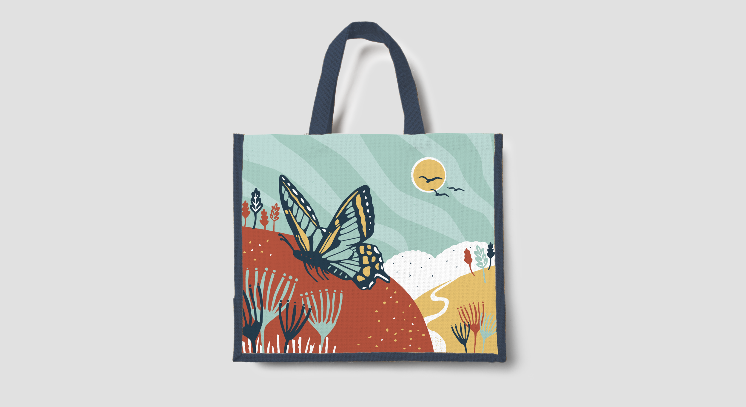 'Eden Project' Jute Bags
