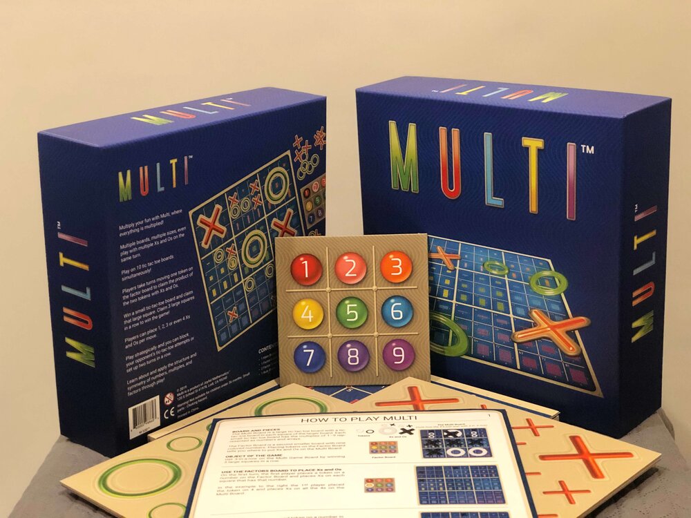 MULTI - Math Board Game - Fun For All Ages! by Joyful Mathematics —  Kickstarter