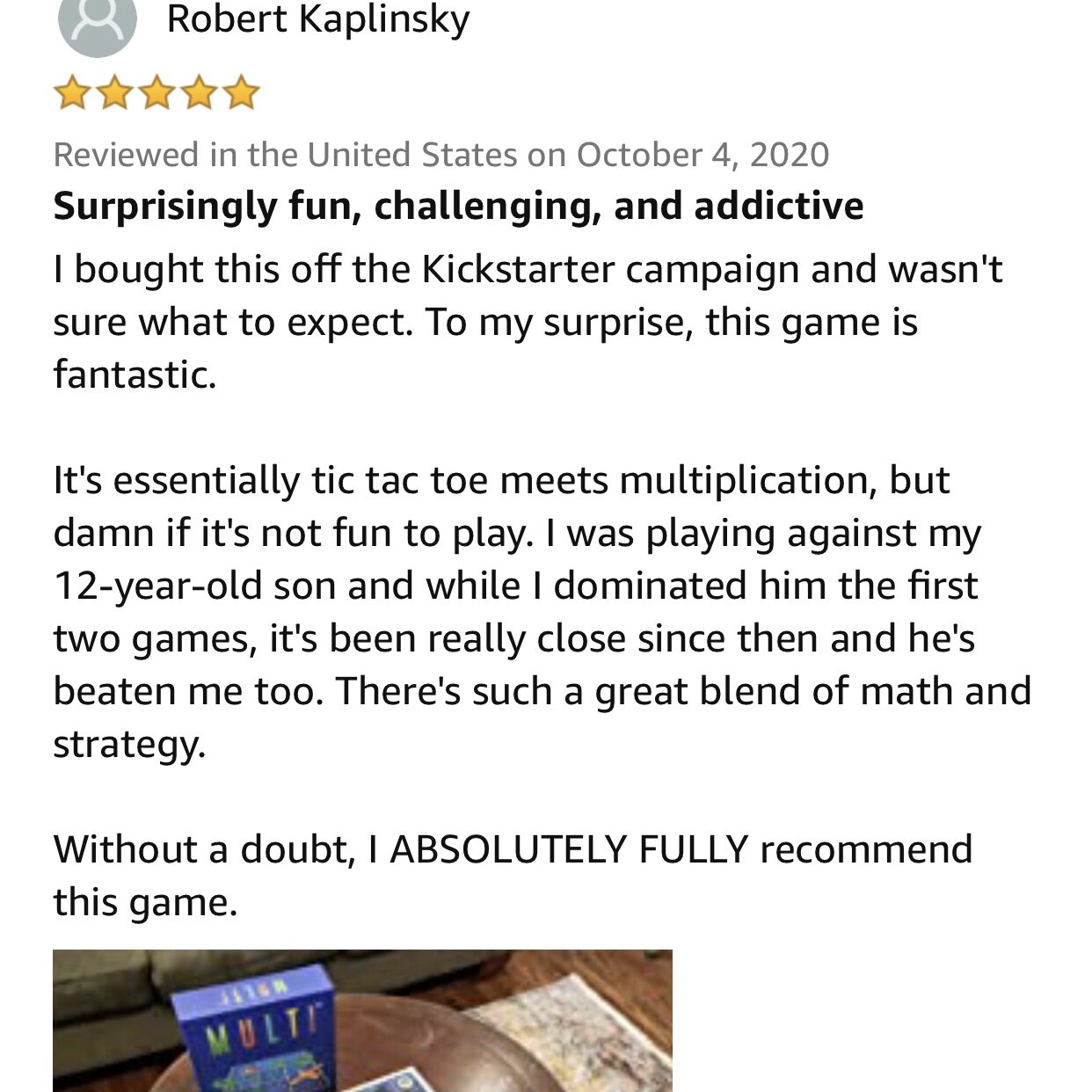 MULTI - Math Board Game - Fun For All Ages! by Joyful Mathematics —  Kickstarter
