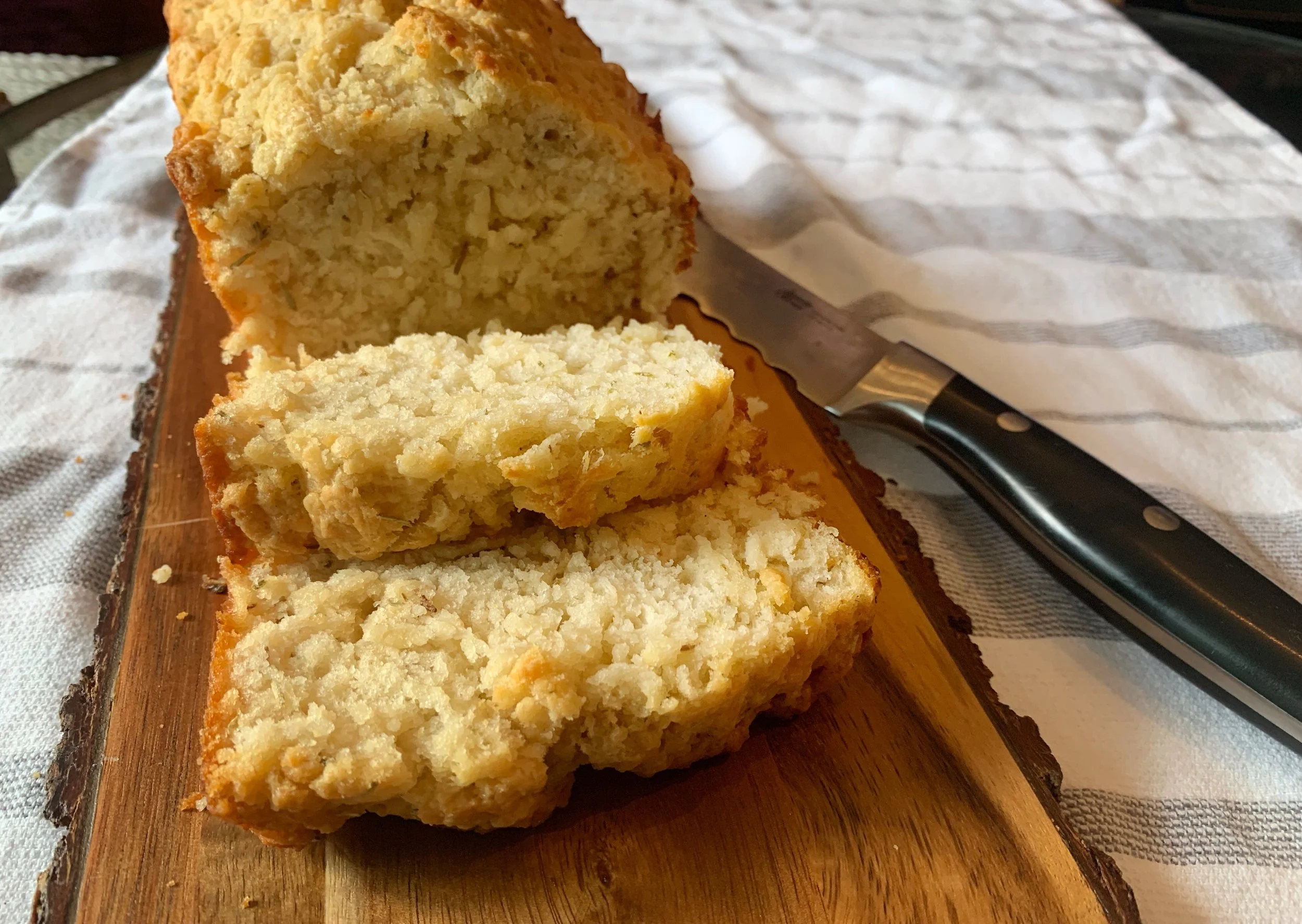 Garlic Rosemary Beer Bread — Fresh to Dess
