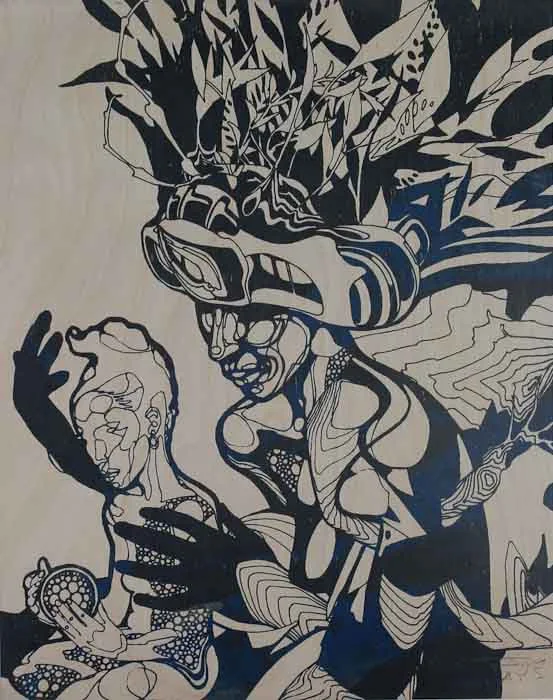 Joshua Mays screen print edition of 7