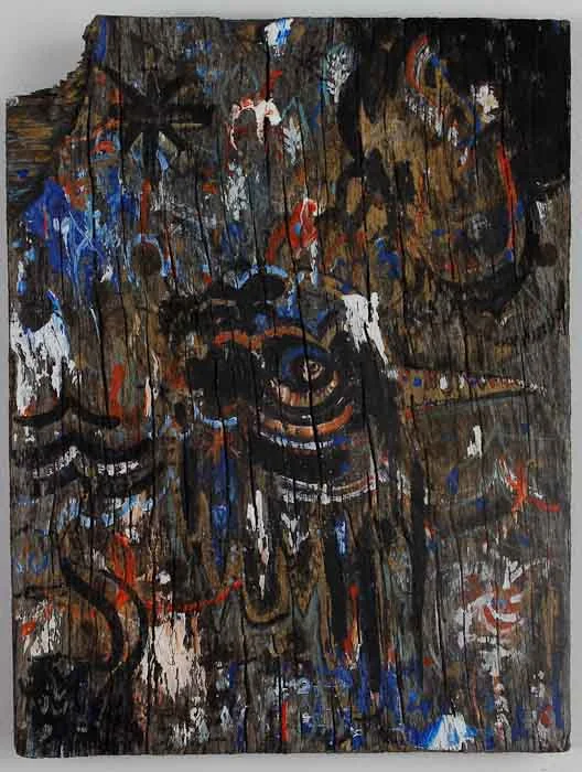 Max Kauffman 'Beak Nostalgia' acrylic, ink, watercolor (Copy)