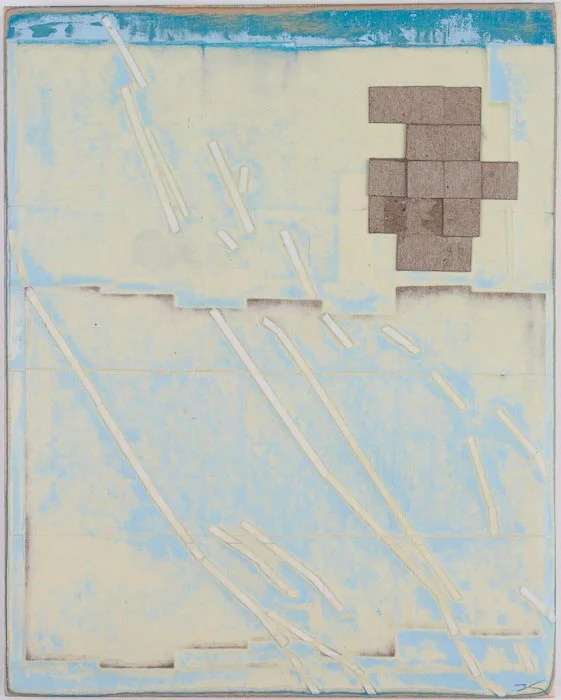 Zach Clark 3.8? I Give It a 4.2! acrylic & paper