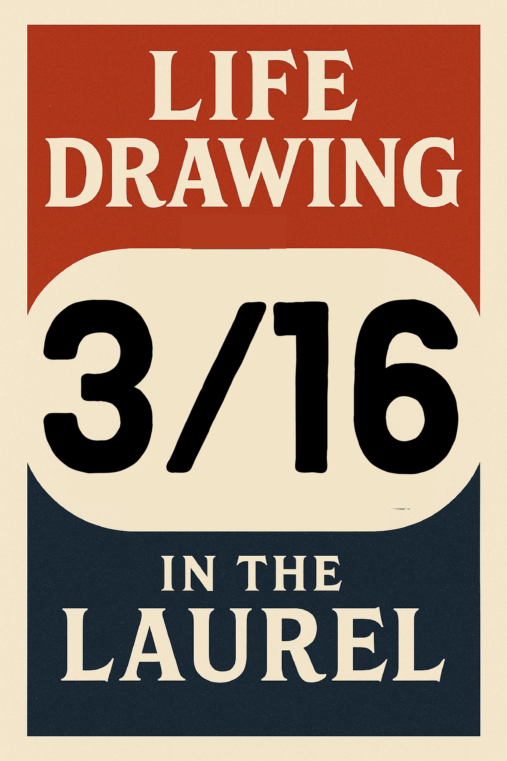 Life Drawing Monday 6-9pm 3/16/26 at Faultline Gallery (model-Akemi*)