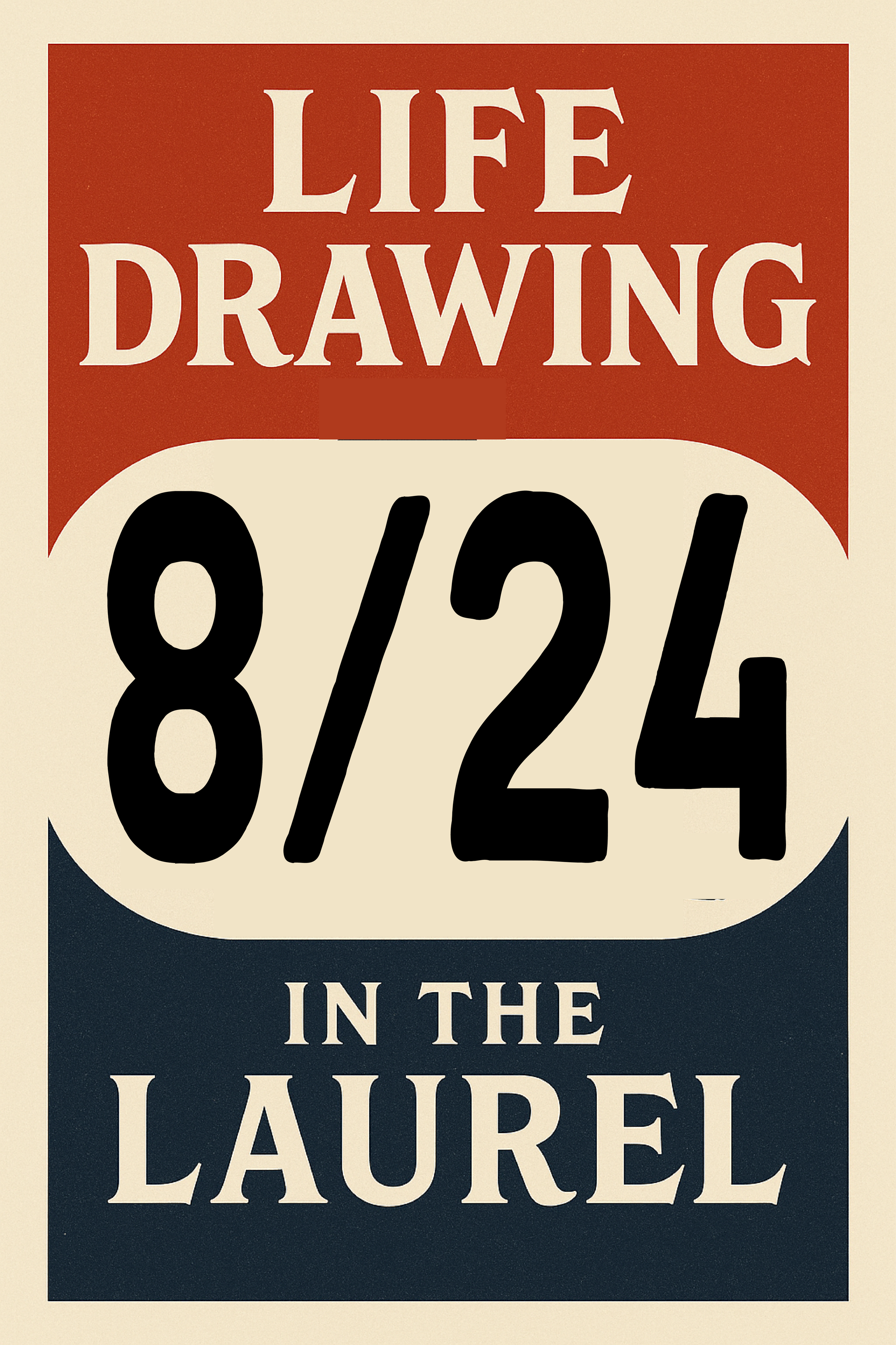 Life Drawing Monday 6-9pm 8/24/26 at Faultline Gallery (model-Salka*)
