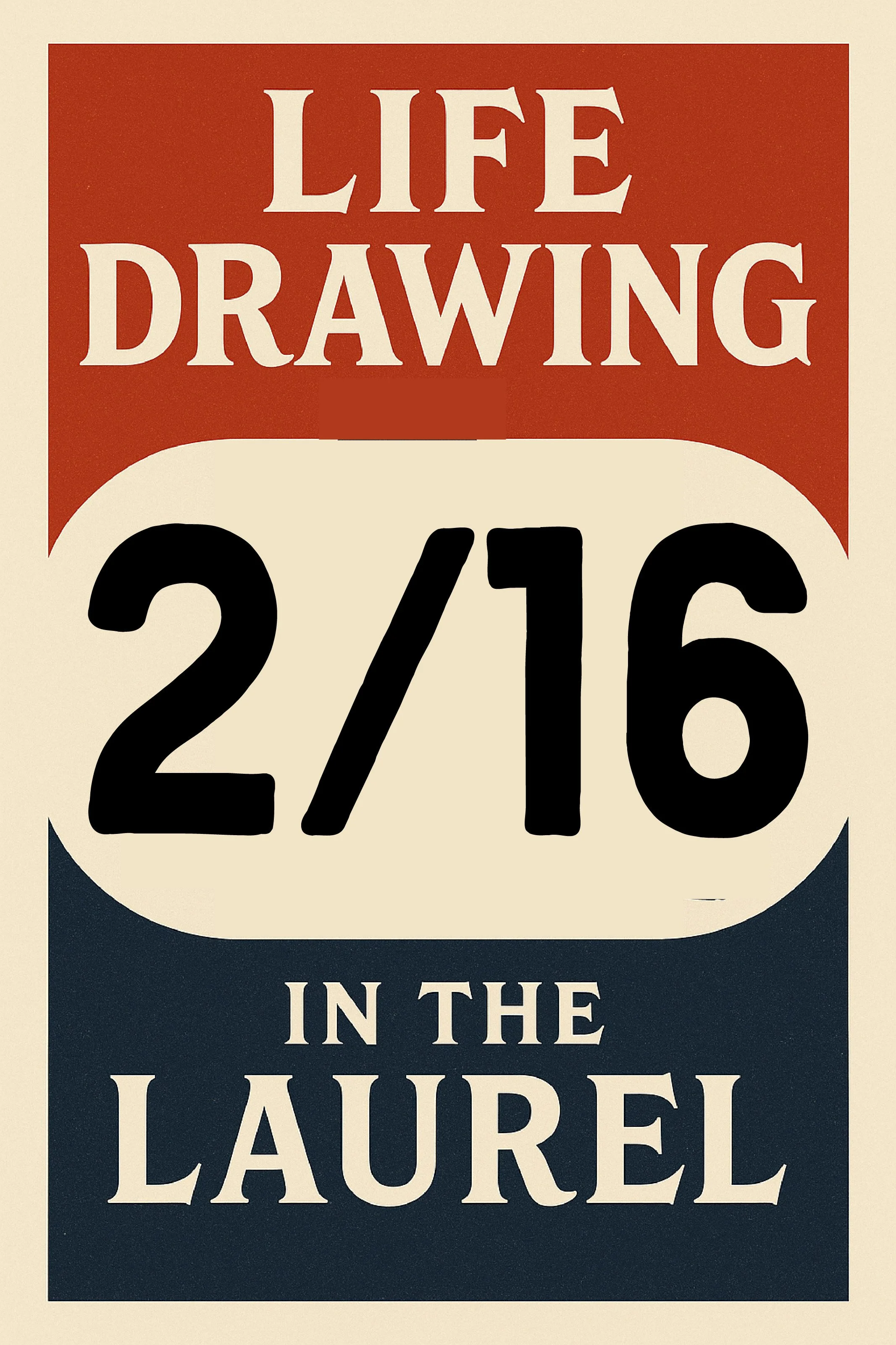Life Drawing Monday 6-9pm 2/16/26 at Faultline Gallery (Model:Mickey)
