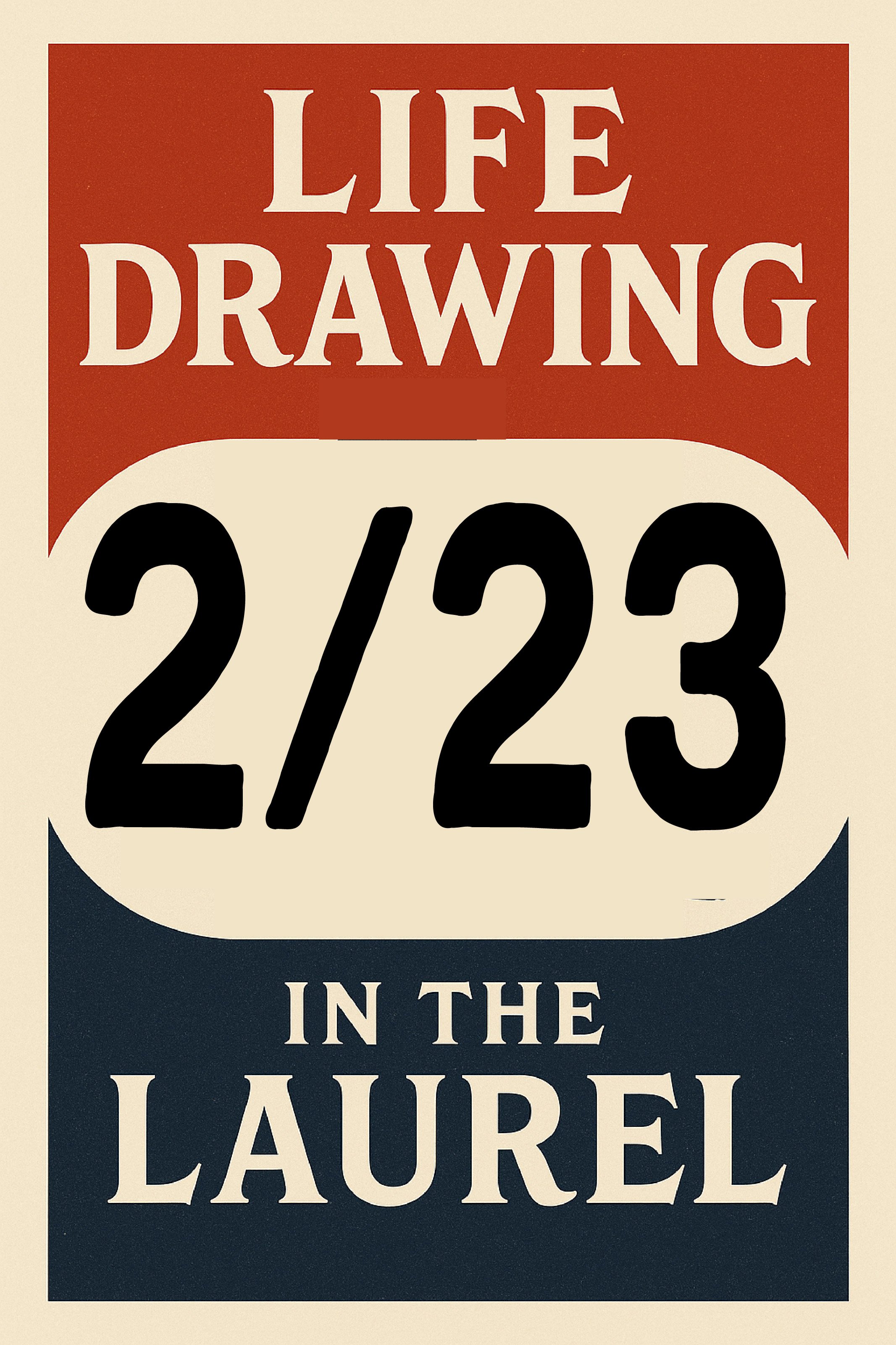 Life Drawing Monday 6-9pm 2/23/26 at Faultline Gallery (Model: Lion)