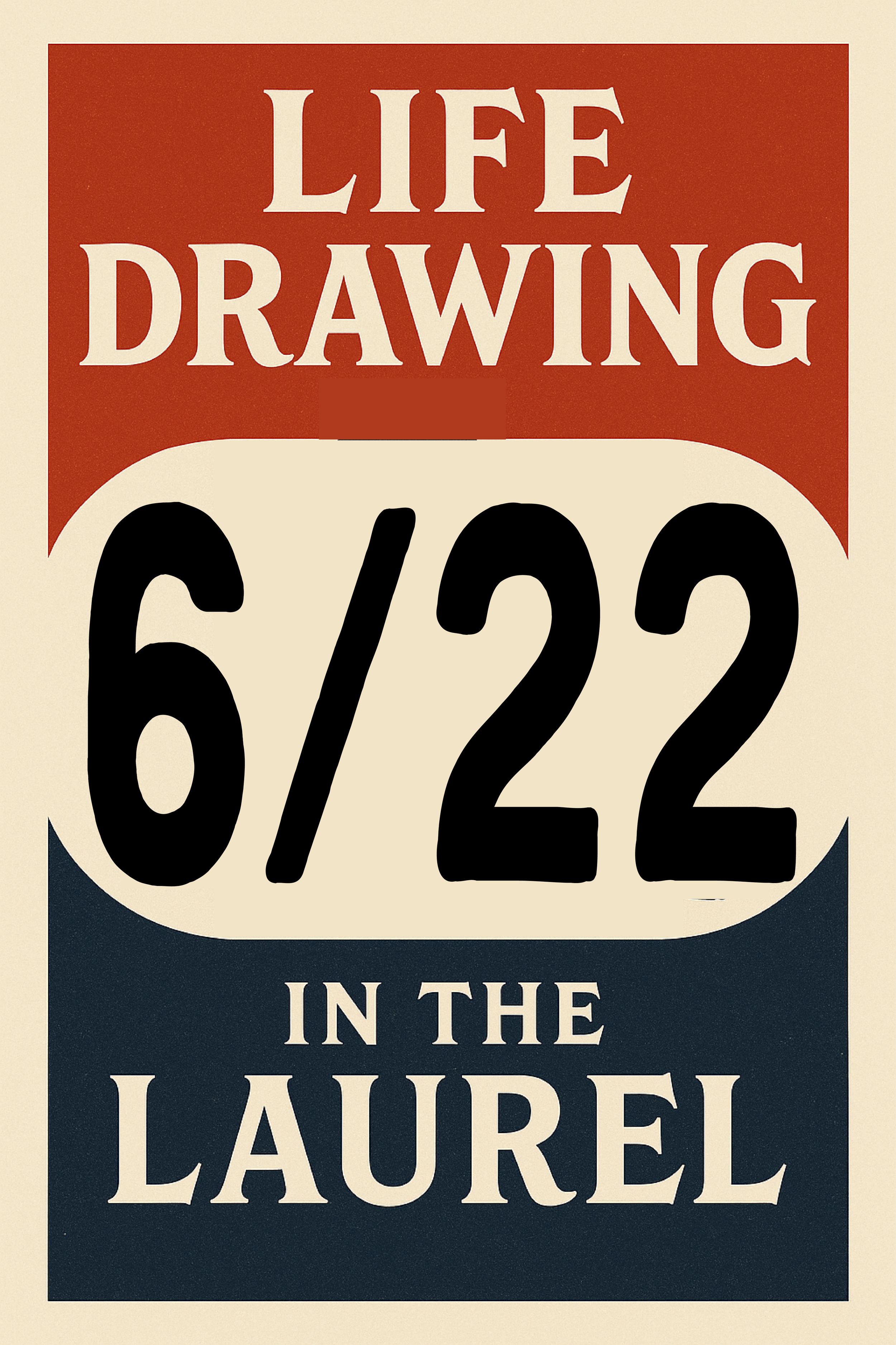 Life Drawing Monday 6-9pm 6/22/26 at Faultline Gallery (model-Ella*)