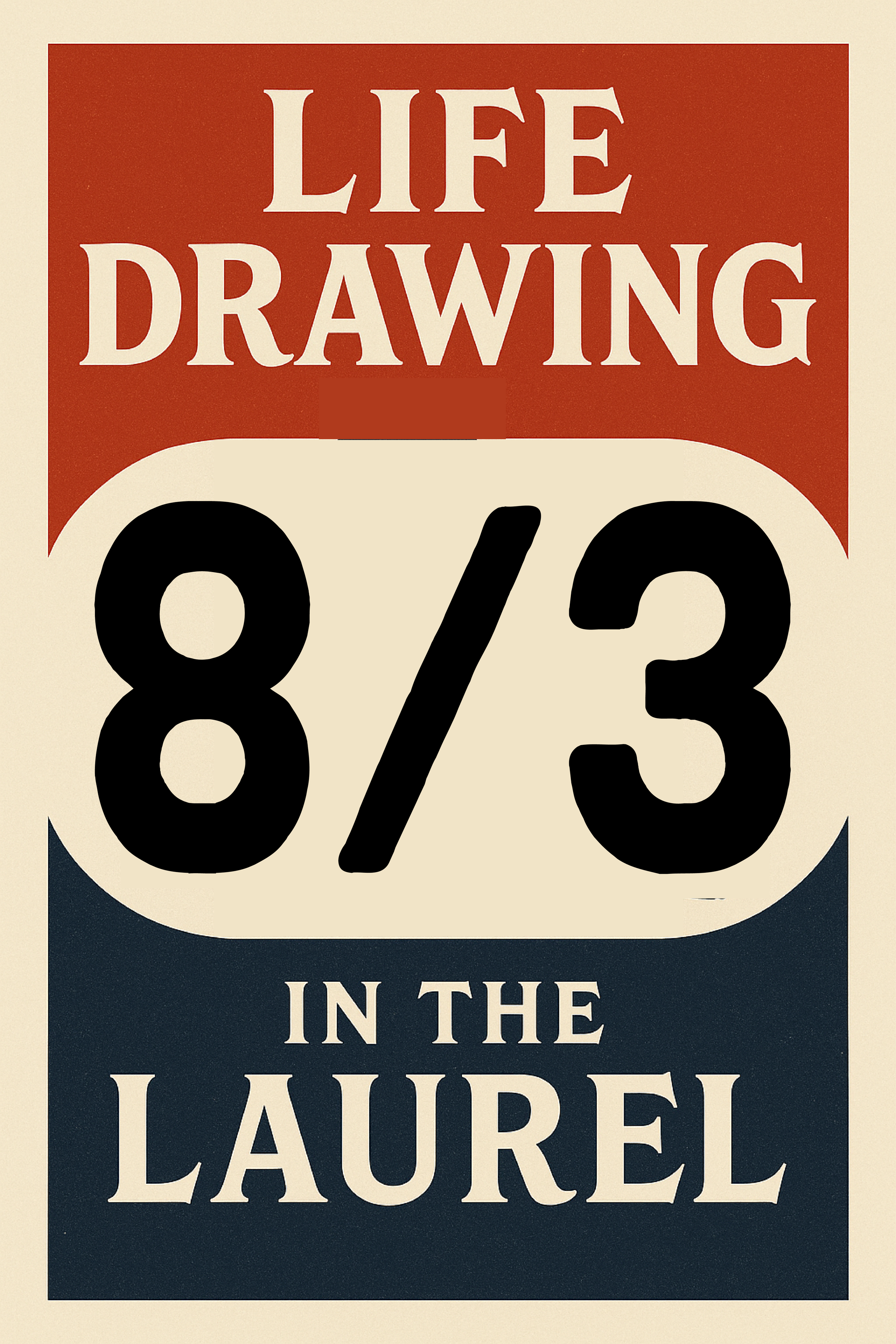 Life Drawing Monday 6-9pm 8/3/26 at Faultline Gallery (model-Jessica*)
