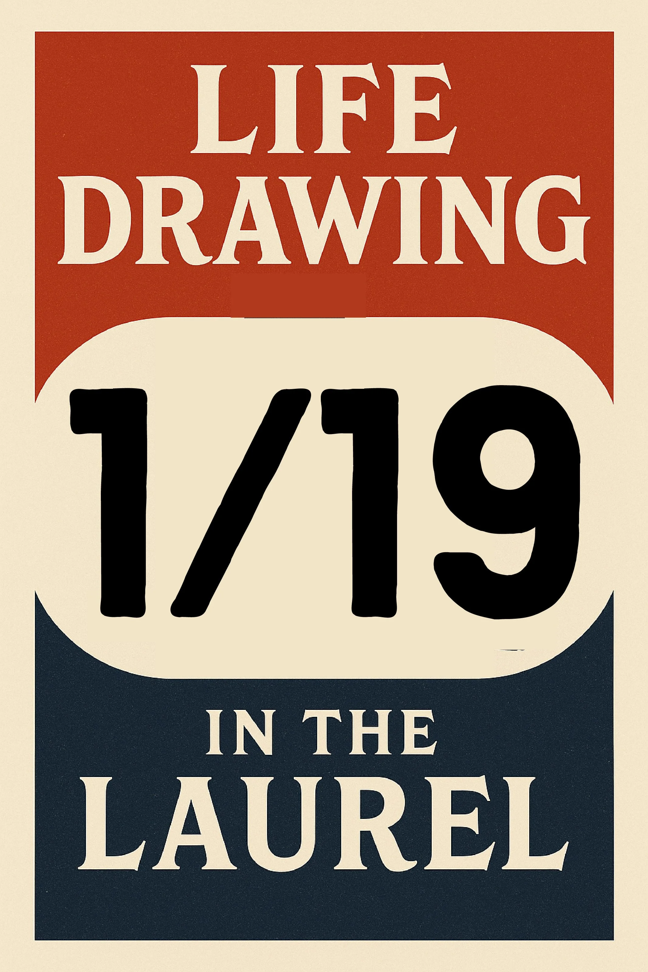 Life Drawing Monday 6-9pm 1/19/26 at Faultline Gallery