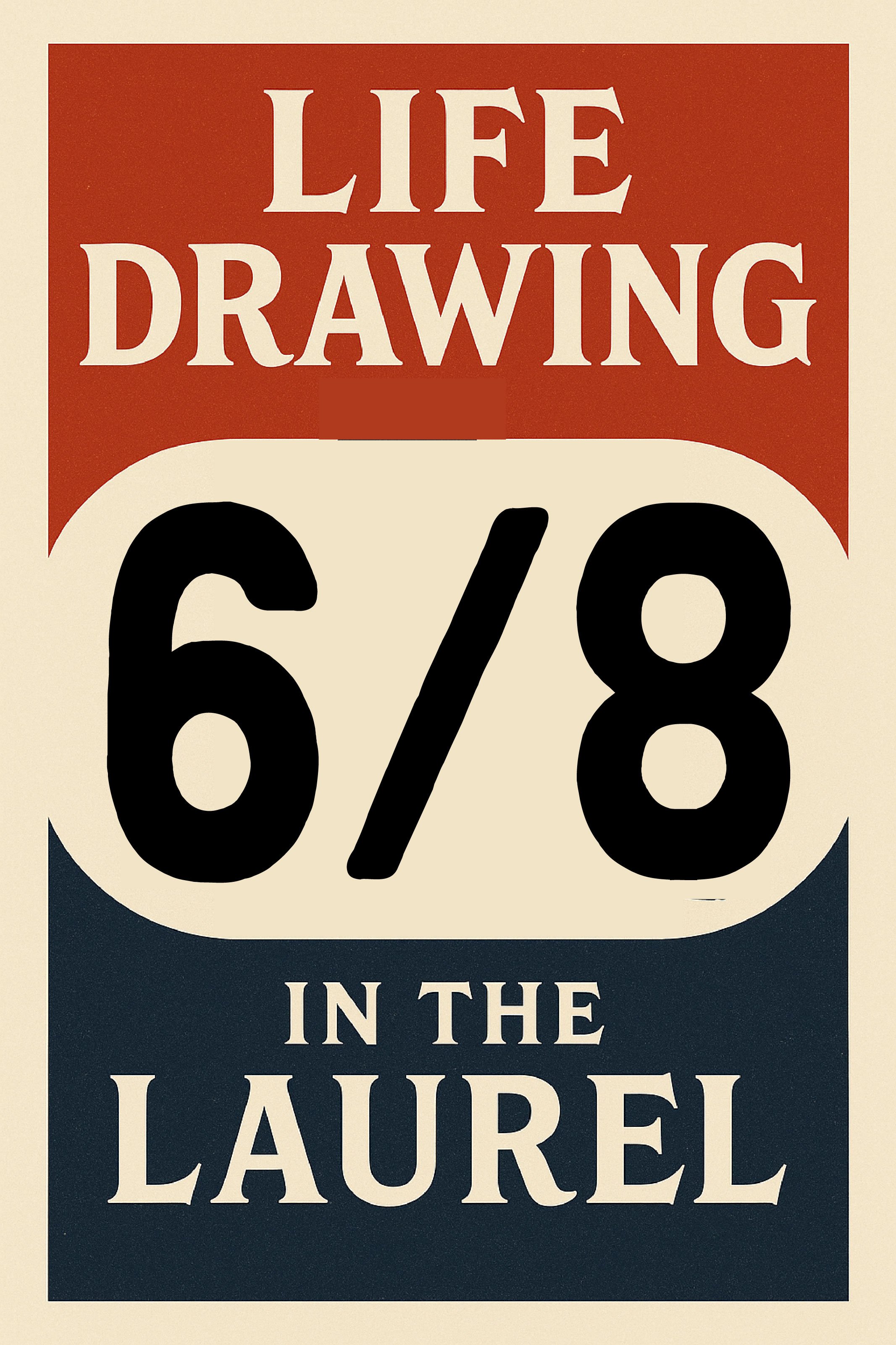 Life Drawing Monday 6-9pm 6/8/26 at Faultline Gallery (model-Elise*)