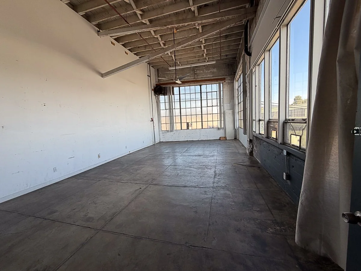 art studio at Faultline in High Street Lofts