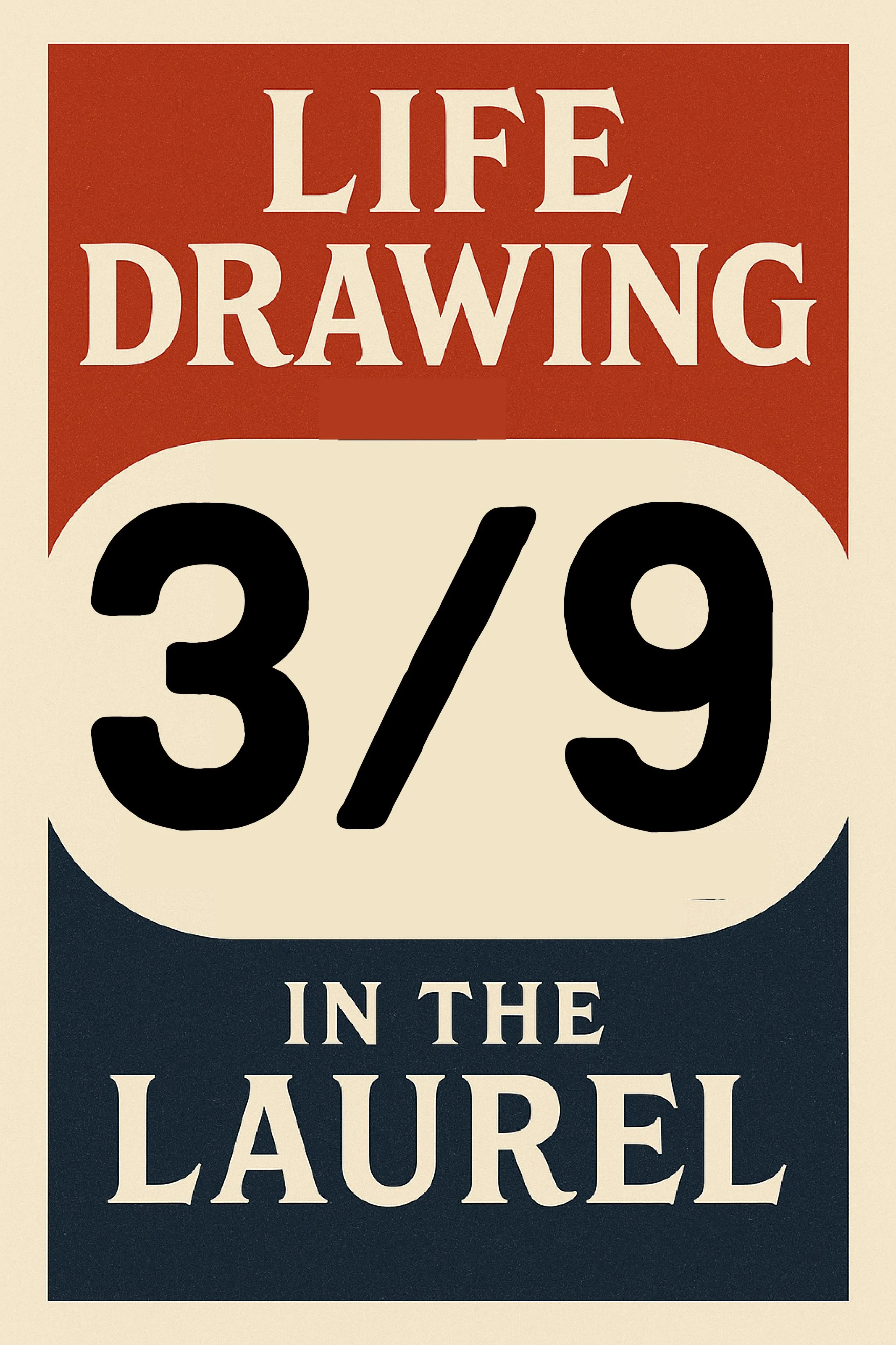 Life Drawing Monday 6-9pm 3/9/26 at Faultline Gallery (model-MuMu)