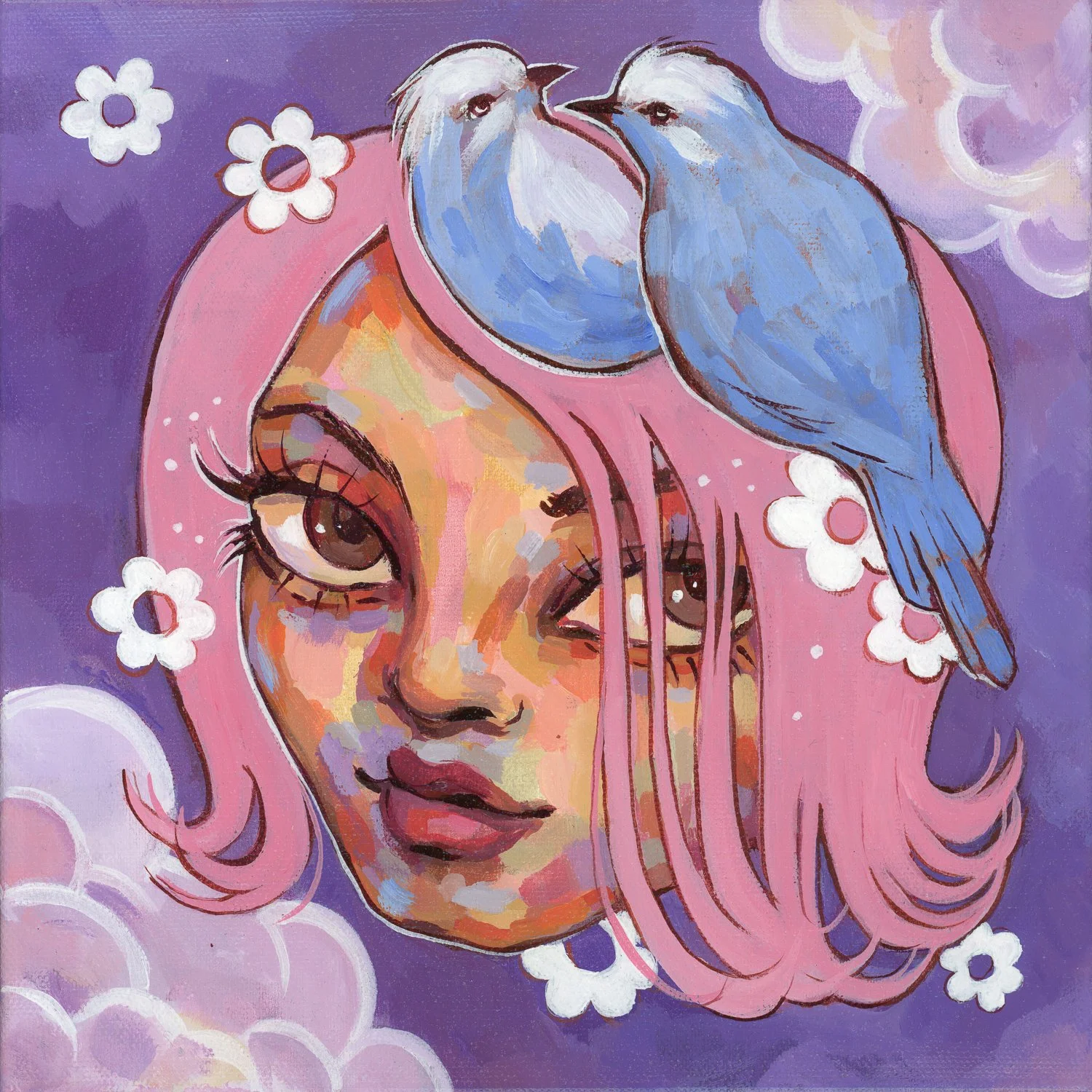 Ursula-x-young-acrylic-painting