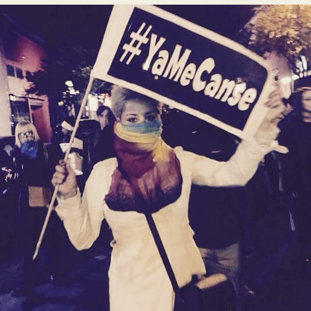   In Tucson, AZ during a Black Lives Matter March in solidarity with Ferguson.  