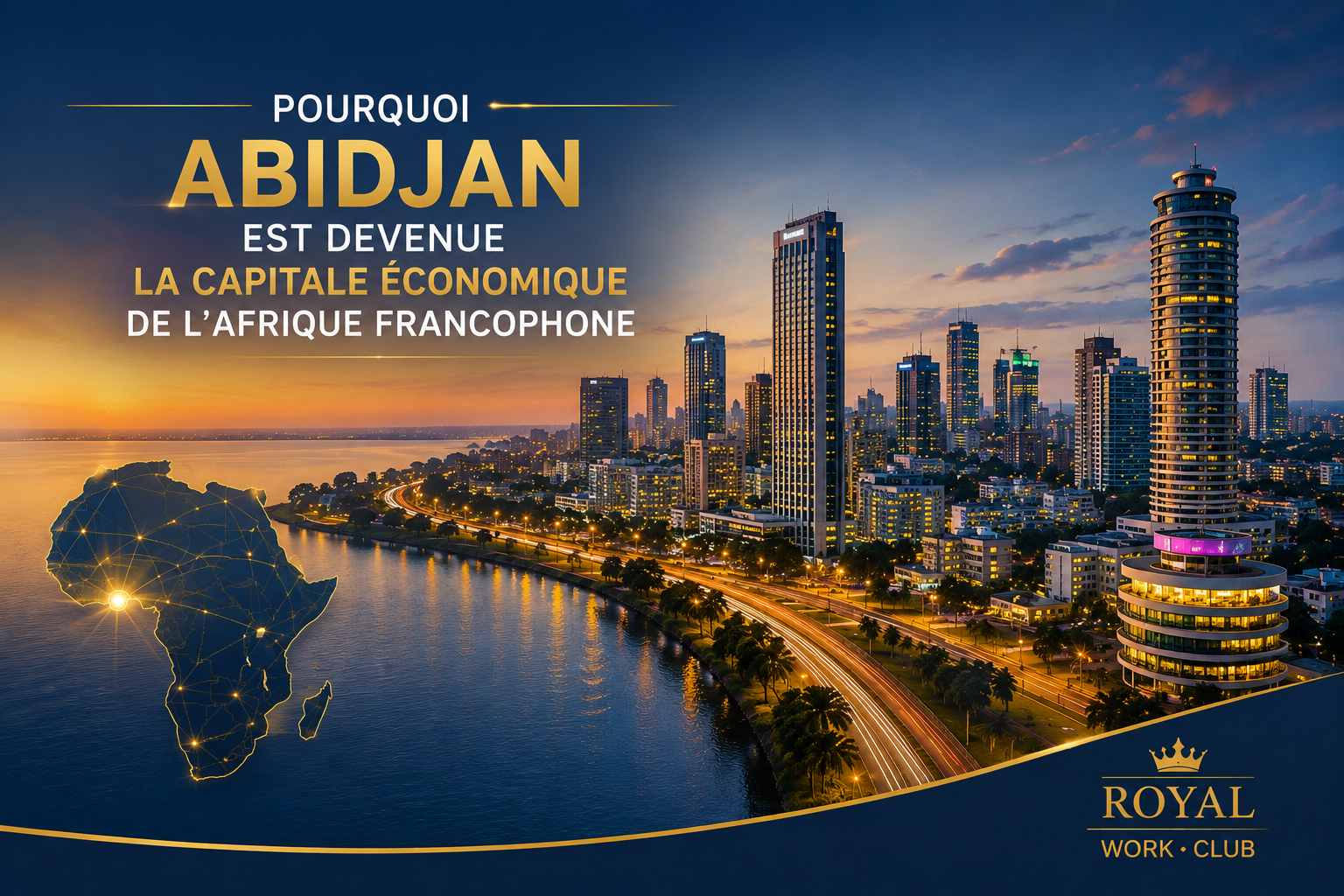 Pourquoi Abidjan est devenue la capitale économique de l'Afrique francophone 🌍🏙️