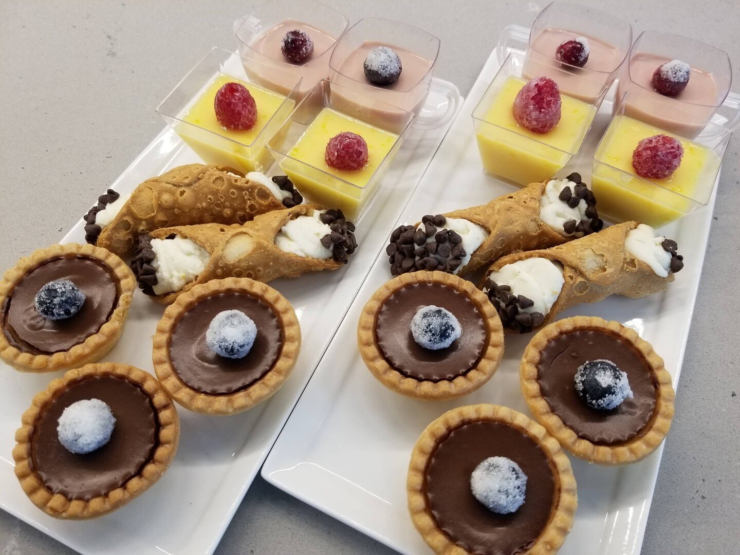Craving something sweet? Indulge in our delectable desserts, crafted with love and attention to detail. From decadent cakes to bite-sized treats, we'll satisfy your sweet tooth and leave your guests wanting more. 

Contact us to plan your dessert spr