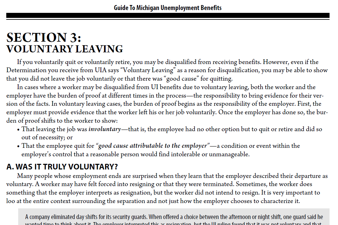 3. Voluntary Leaving