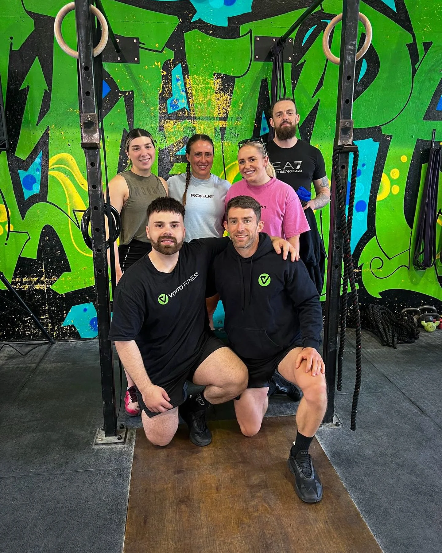 What a team. 🖤 

Our RX squads showed up strong &mdash; Vorto Fitness ladies bringing home gold 🥇 and the men&rsquo;s team locking in bronze! 🥉 

Massive thanks to @healthape.fitness for running such an awesome event, and to every member of the Vo