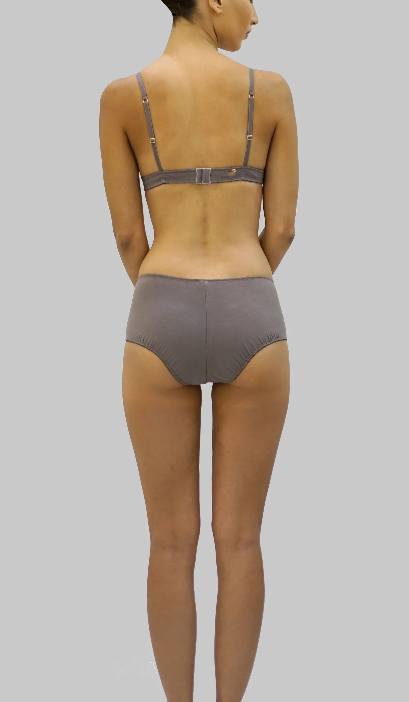 lingerie luxe | shorty modal | coryphee | gris