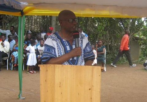 The Vice President of the Parent-Teacher committee, Dilexi Birasa Aloys.