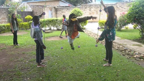 A new jumping game. How high can you jump?