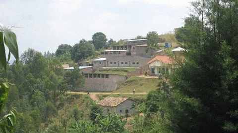 Our mountainside farm.