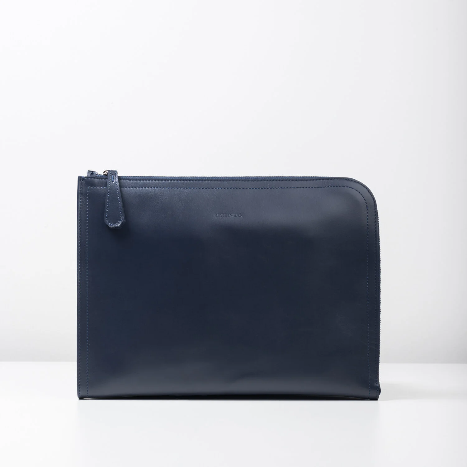 Leather Portfolio - Navy