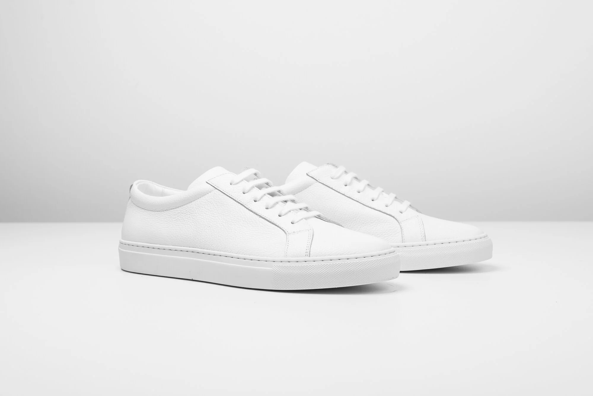 Essential Sneakers Grained White Artisan Lab Essential Sneakers Grained White Artisan Lab