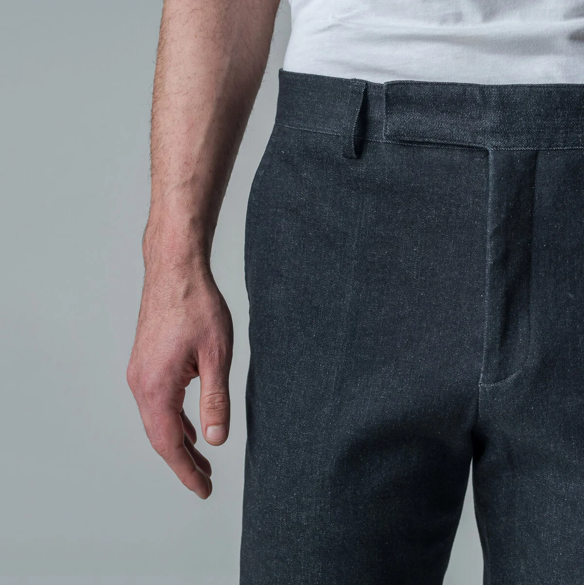 Italian Standard Chinos - Navy Denim