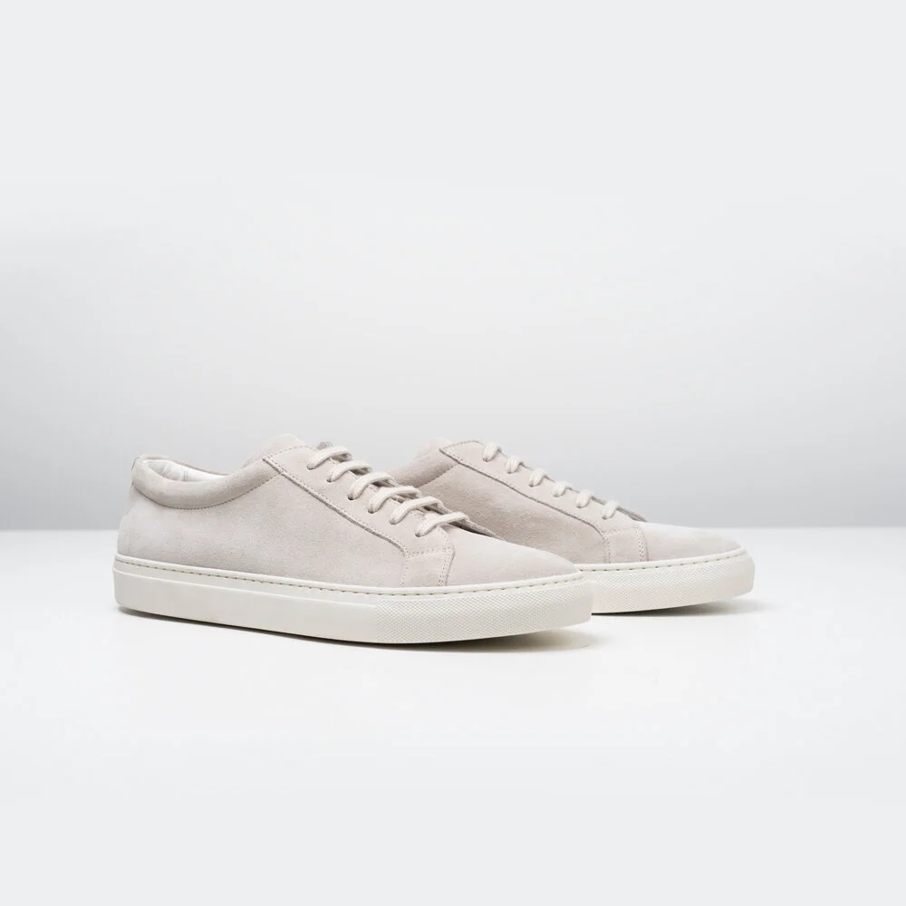 Essential Sneakers - Talc Suede