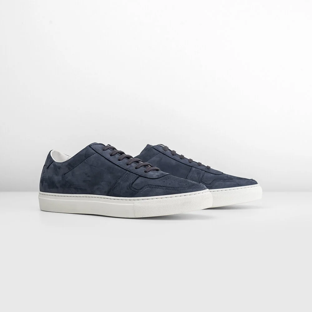 Classic Sneakers - Navy Nubuck