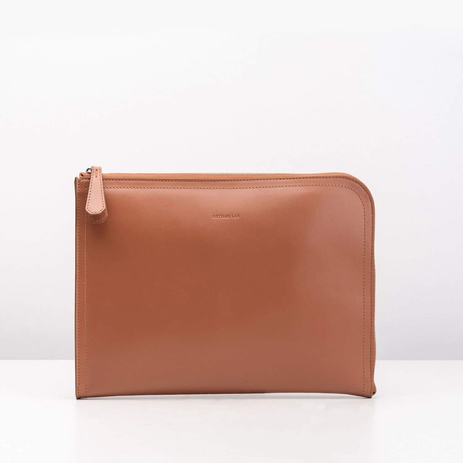 Leather Portfolio - Light Brown