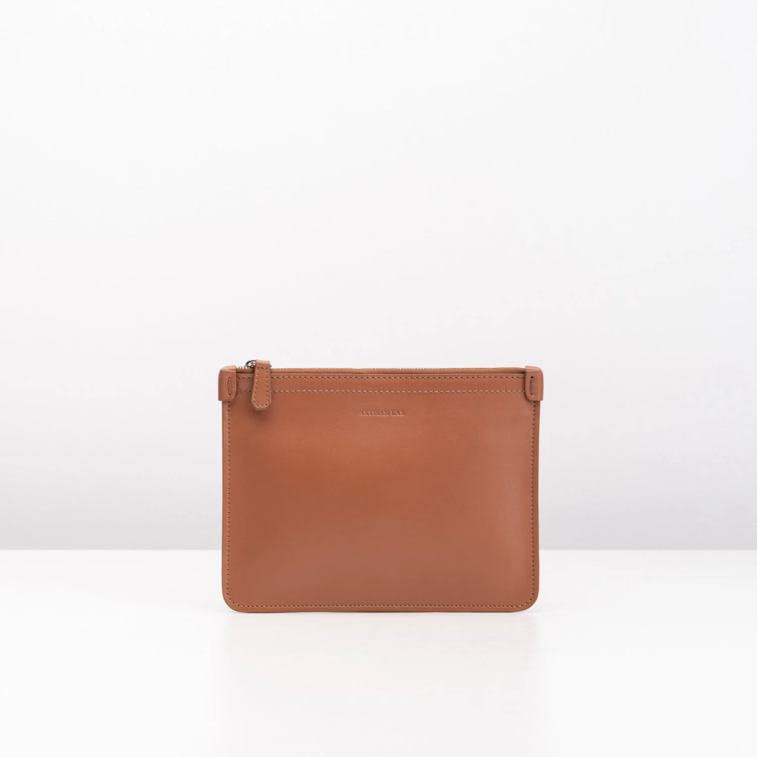 Leather Wallet - Light Brown