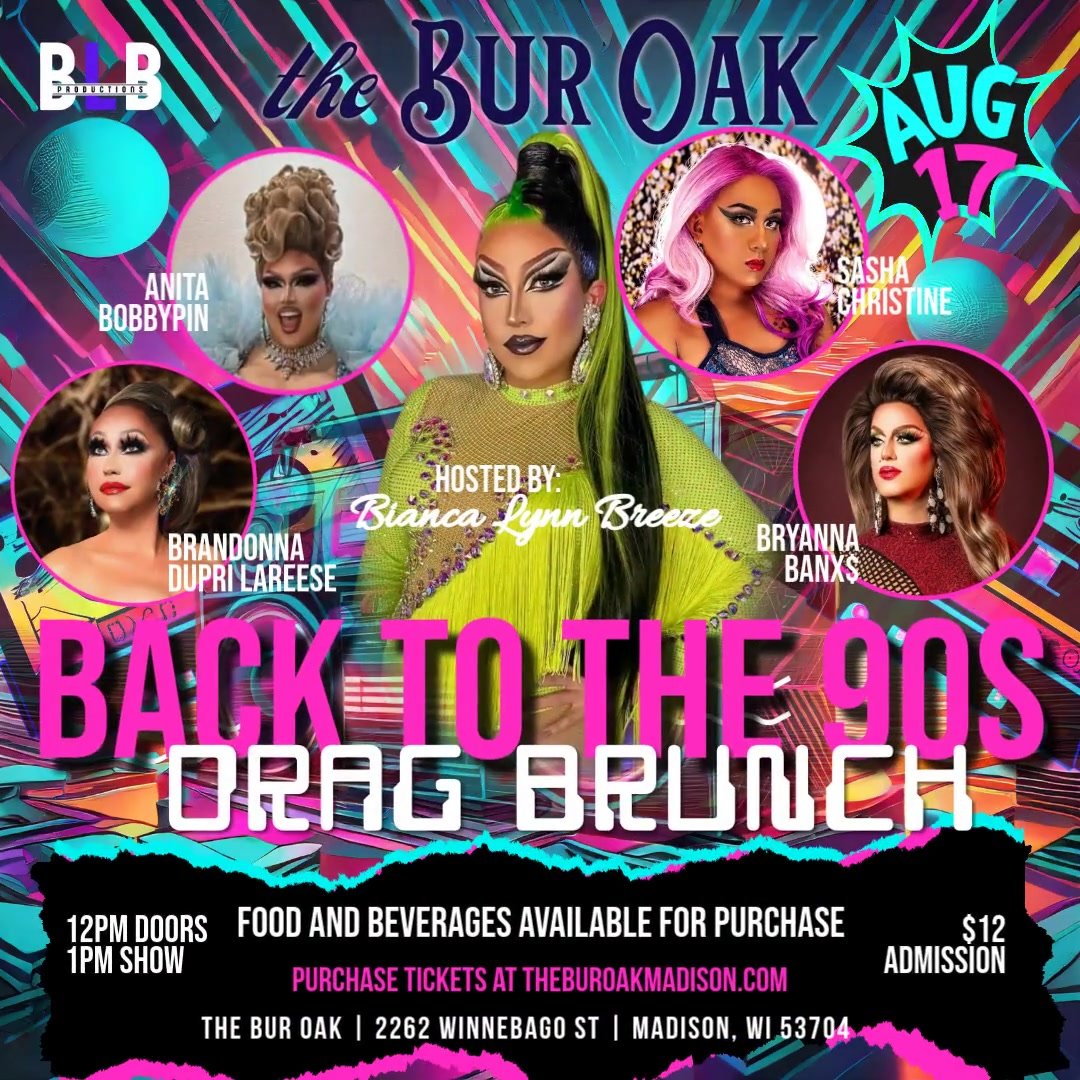 Back to the 90s Drag Brunch and Bianca's Birthday