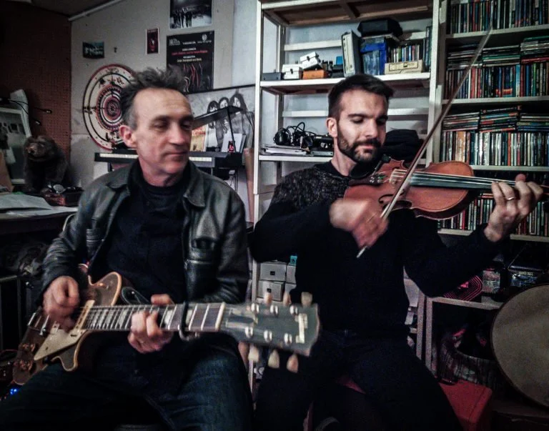 Justin Adams and Mauro Durante