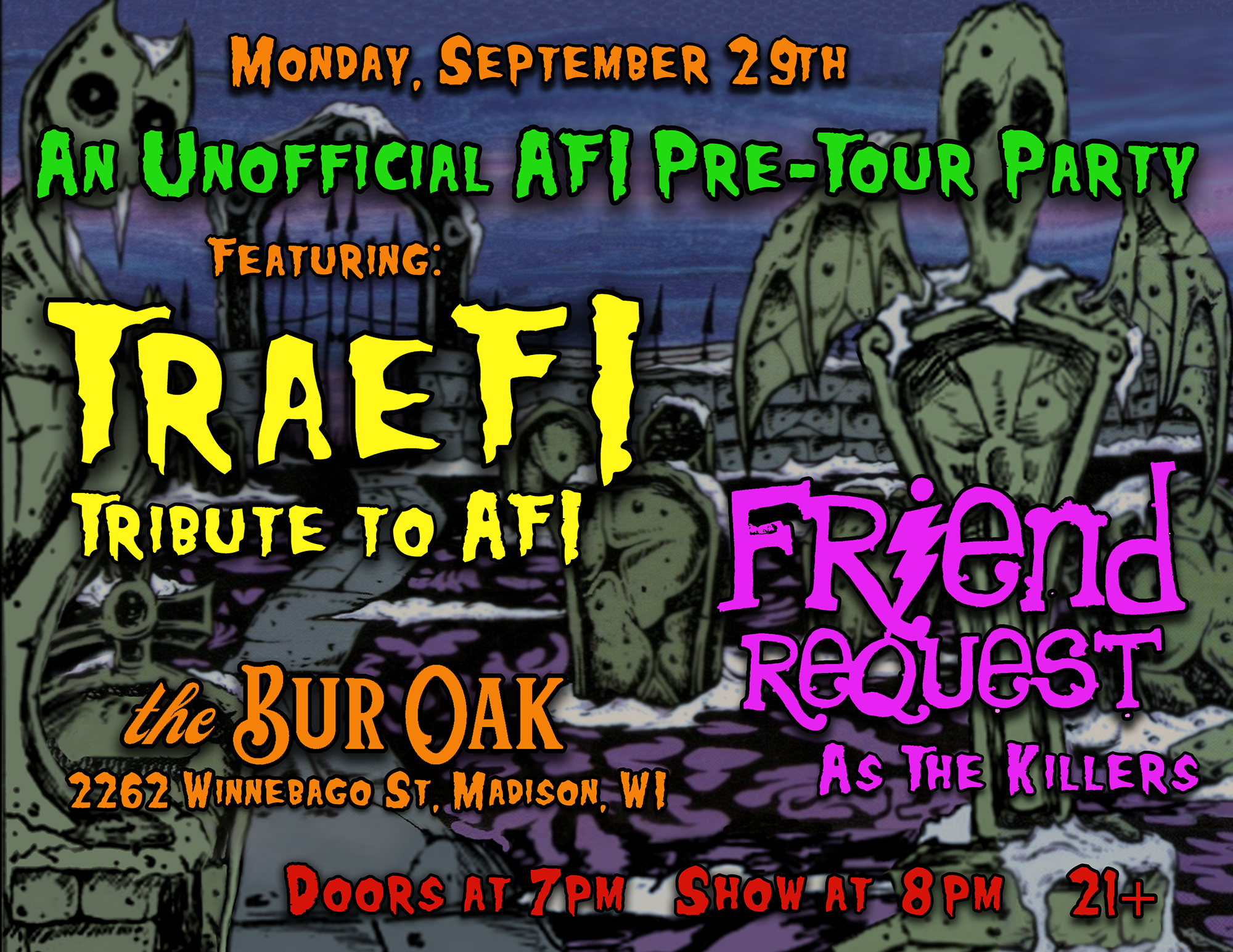 An Unofficial AFI Pre-Tour Party
