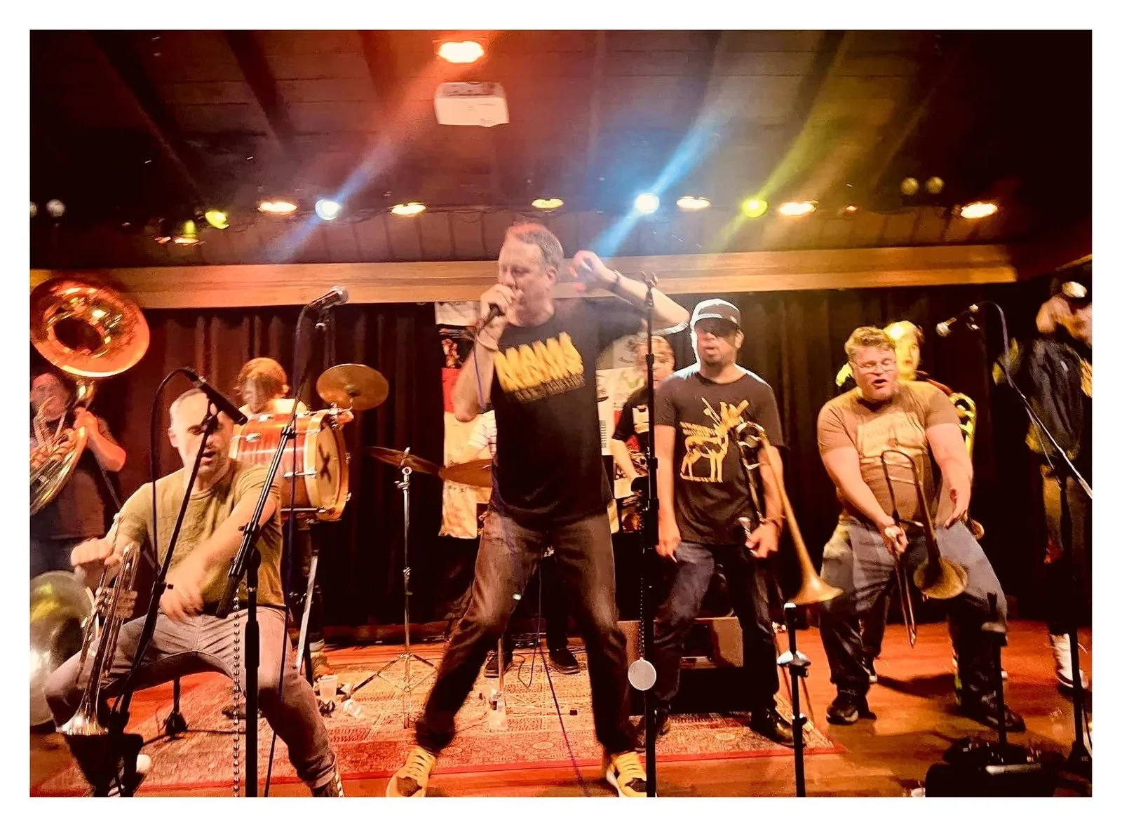 "Mama Gras":  Mardi Gras featuring Mama Digdown's Brass Band