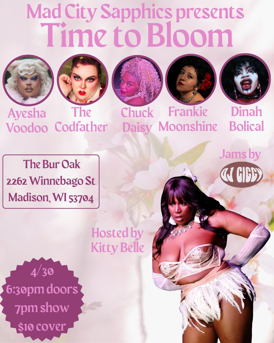 Mad City Sapphics presents: Time to Bloom