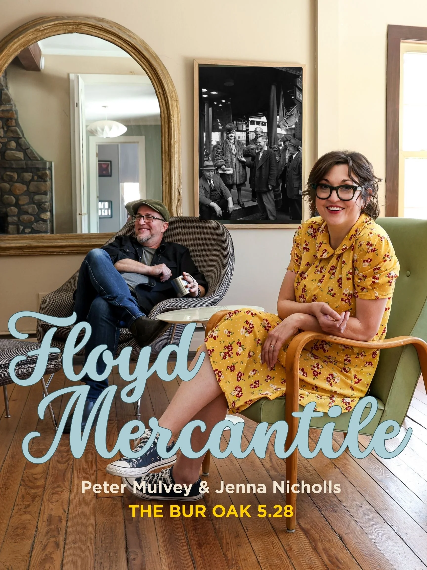 Peter Mulvey and Jenna Nicholls Present: Floyd Mercantile