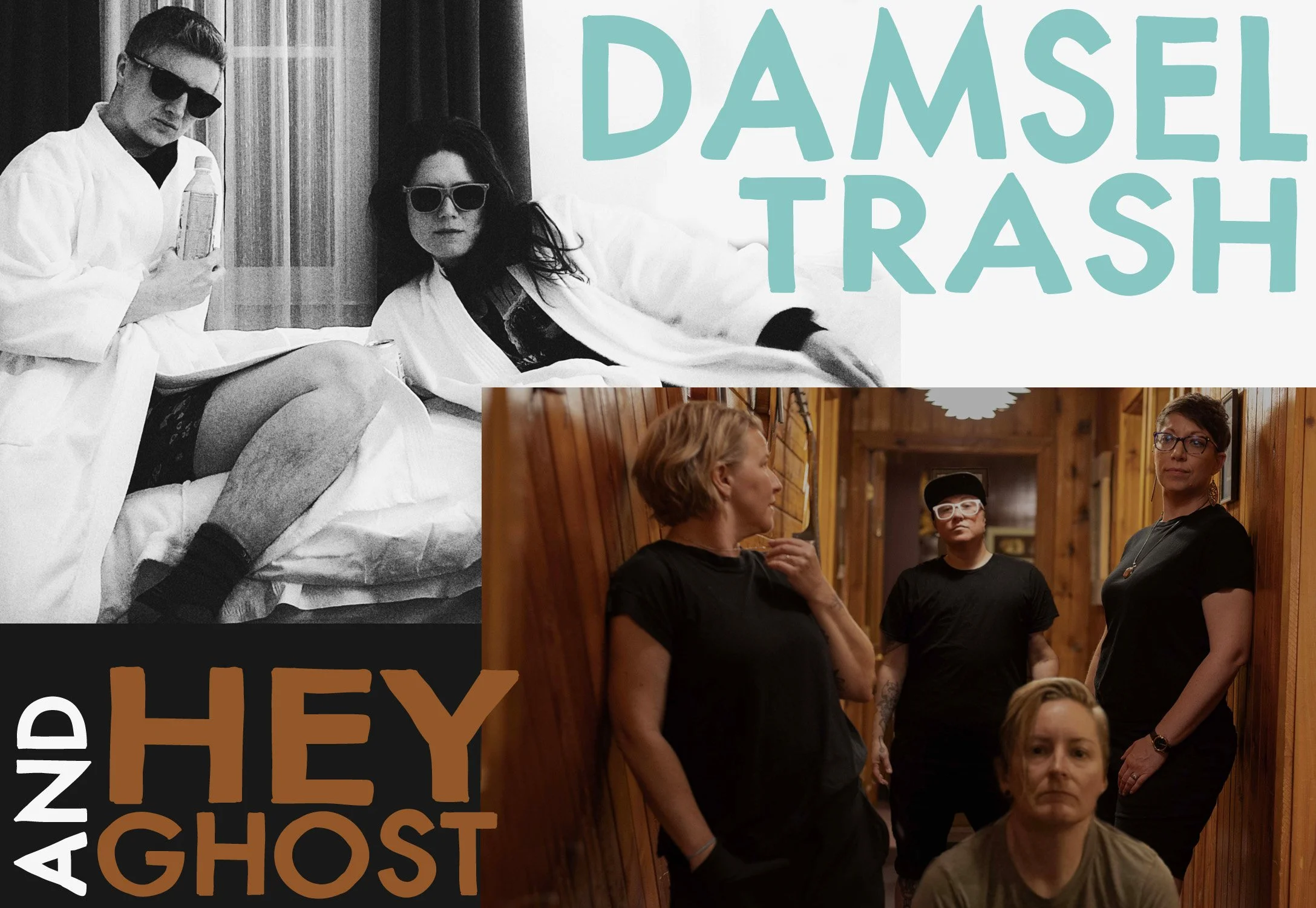 Damsel Trash and Hey Ghost - Dual Album Release